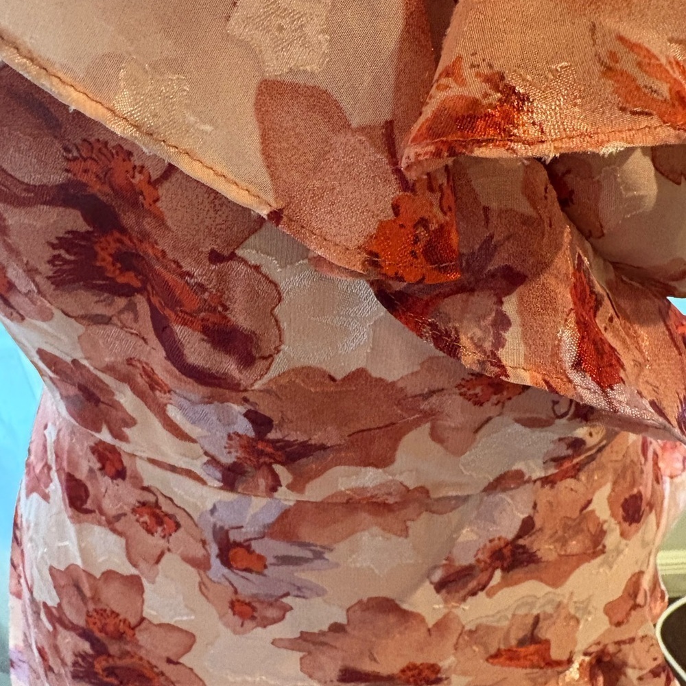 Floral Ruffle Dress - Picture 4 of 5